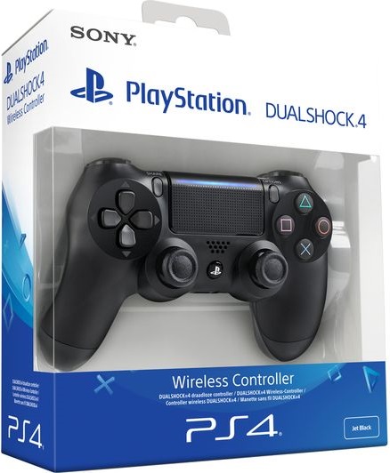 Controller DualShock 4 V2 (PS4, Jet Black)