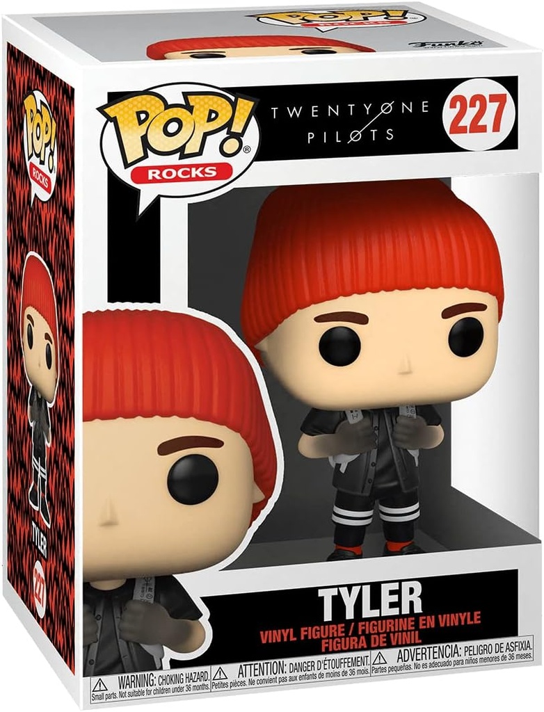 Funko Pop! Twenty  One Pilots - Tyler (9 cm)