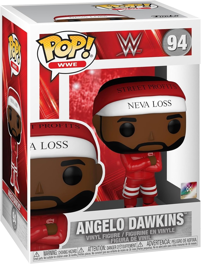 Funko Pop! WWE - Angelo Dawkins (9 cm)