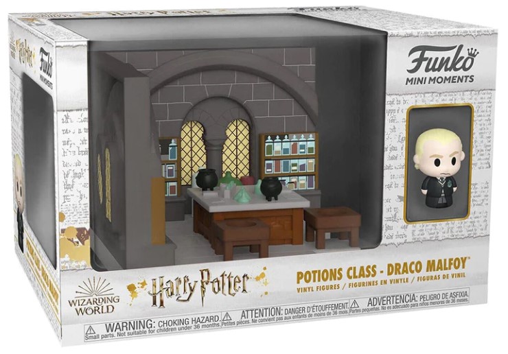 Funko Pop! Mini Moment Harry Potter - Potions Class & Draco Malfoy (9 cm)