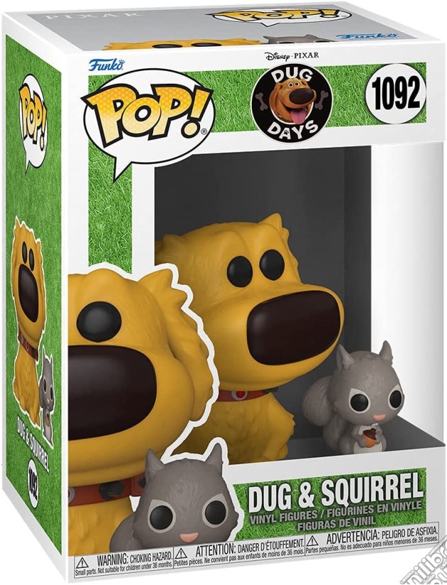 Funko Pop! Dug Days - Dug & Squirrel (9 cm)