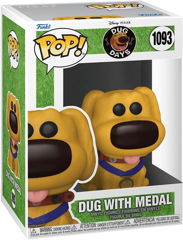 Funko Pop! Dug Days - Dug With Medal (9 cm)