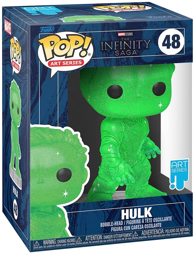 Funko Pop! The Infinity Saga - Hulk (Art Series, 9 cm)