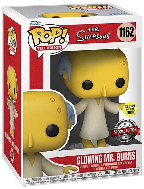 Funko Pop! The Simpsons - Glowing Mr Burns (9 cm)