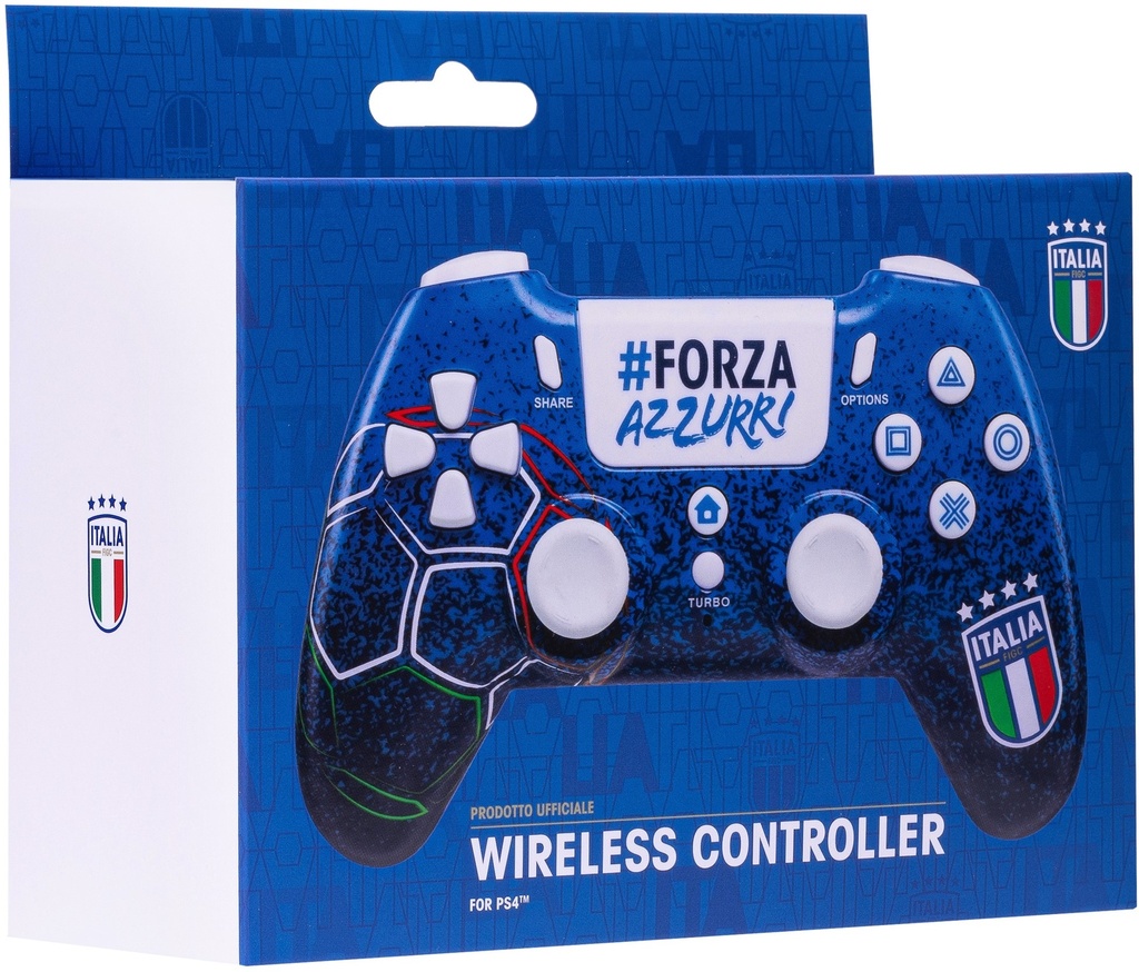 Wireless Controller FIGC - Forza Azzurri (PS4)