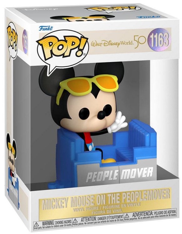 Funko Pop! Walt Disney World 50 - Mickey Mouse On The Peoplemover (9 cm)