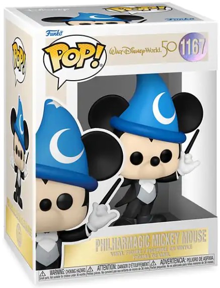 Funko Pop! Walt Disney World 50 - Philharmagic Mickey Mouse (9 cm)