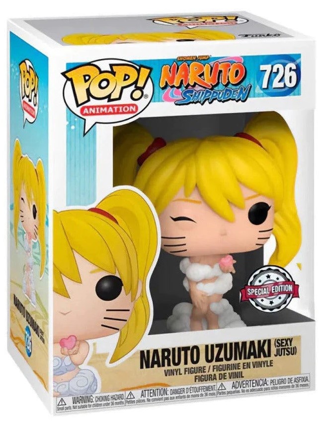 Funko Pop! Naruto Shippuden - Naruto Uzumaki (Sexy Jutsu, 9 cm)