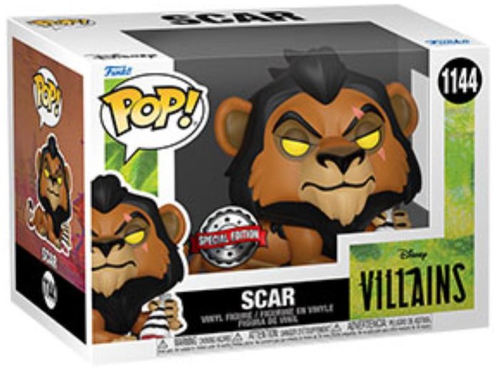 Funko Pop! Disney Villains - Scar (Special Edition, 9 cm)