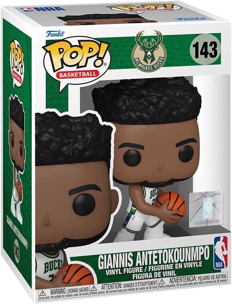 Funko Pop! Milwaukee Bucks - Giannis Antetokounmpo (9 cm)