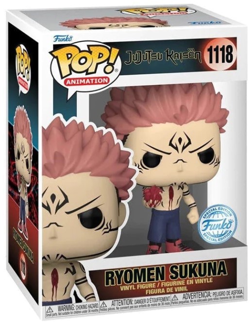 Funko Pop! Jujutsu Kaisen - Ryomen Sukuna (Special Edition, 9 cm)