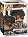 Funko Pop! Attack On Titan - Battle Levi (Special Edition, 9 cm) 