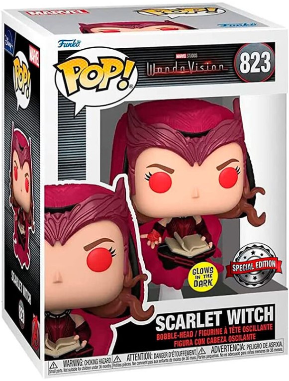 Funko Pop! WandaVision - Scarlet Witch (Special Edition, 9 cm)