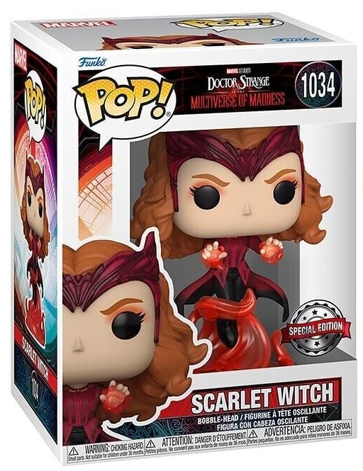 Funko Pop! Dr. Strange In The Multiverse Of Madness - Scarlet Witch (9 cm)