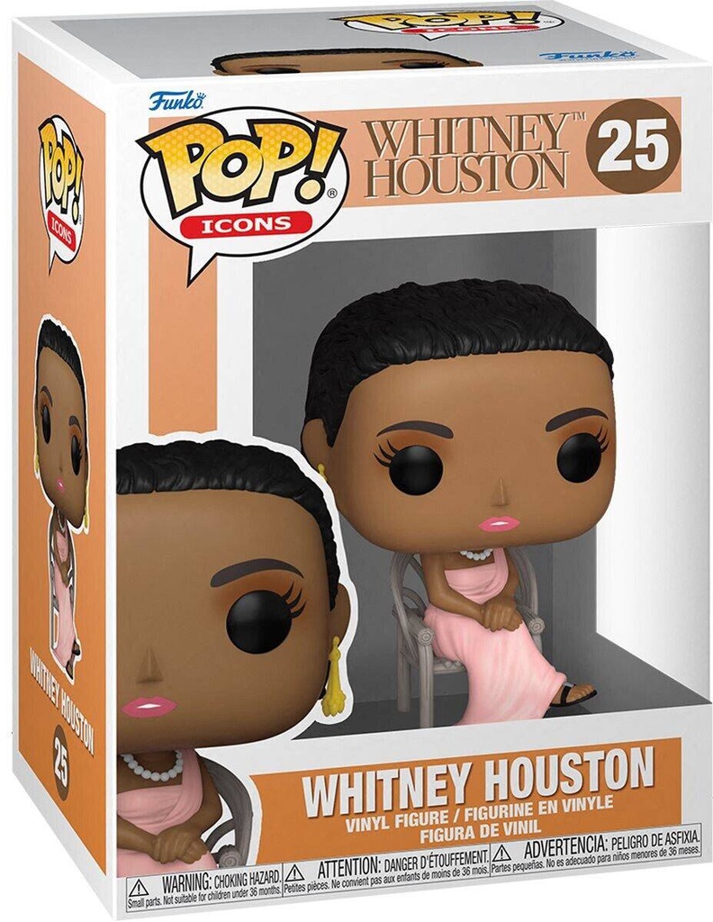 Funko Pop! Icons Whitney Houston - Whitney Houston (9 cm)