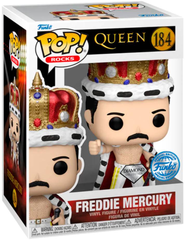 Funko Pop! Queen - Freddie Mercury (9 cm)