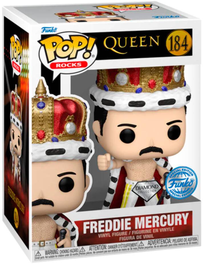 Funko Pop! Queen - Freddie Mercury (9 cm)re 9 cm