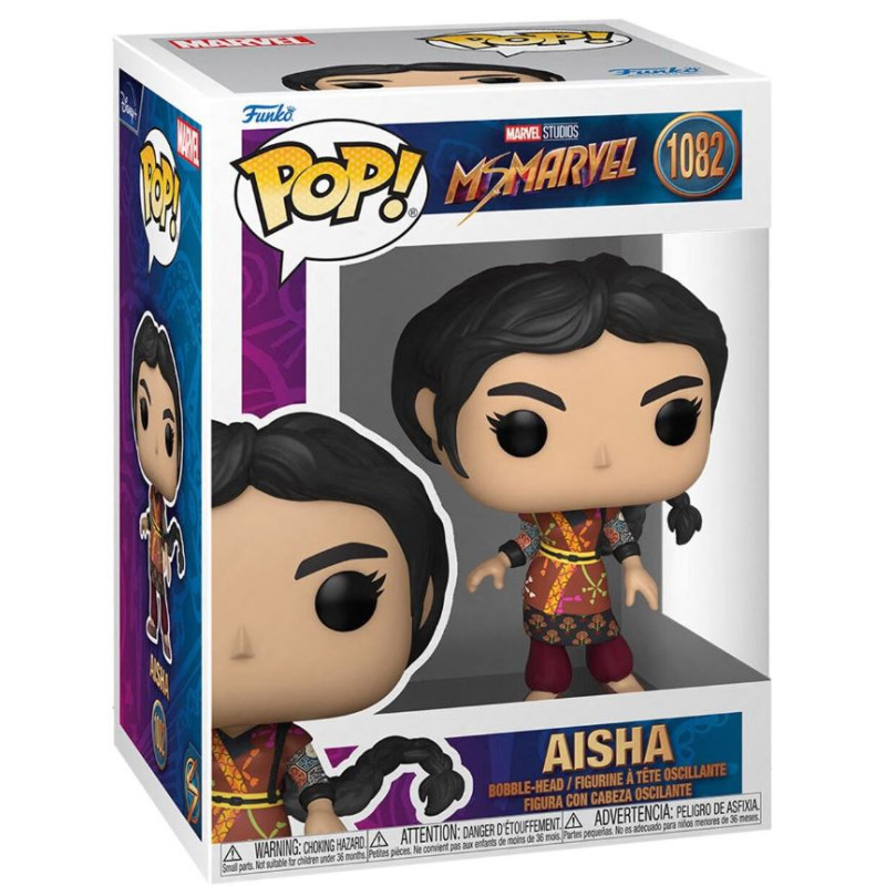 Funko Pop! Marvel Ms Marvel - Aisha (9 cm)