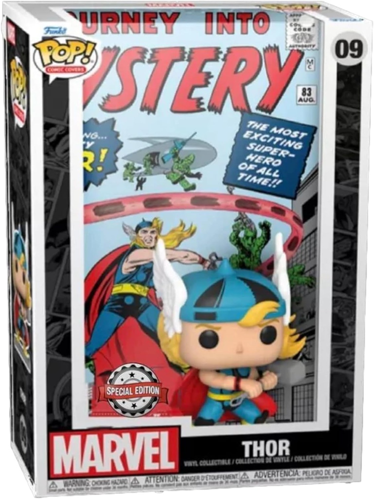 Funko Pop! Comic Covers Marvel - Thor (9 cm)