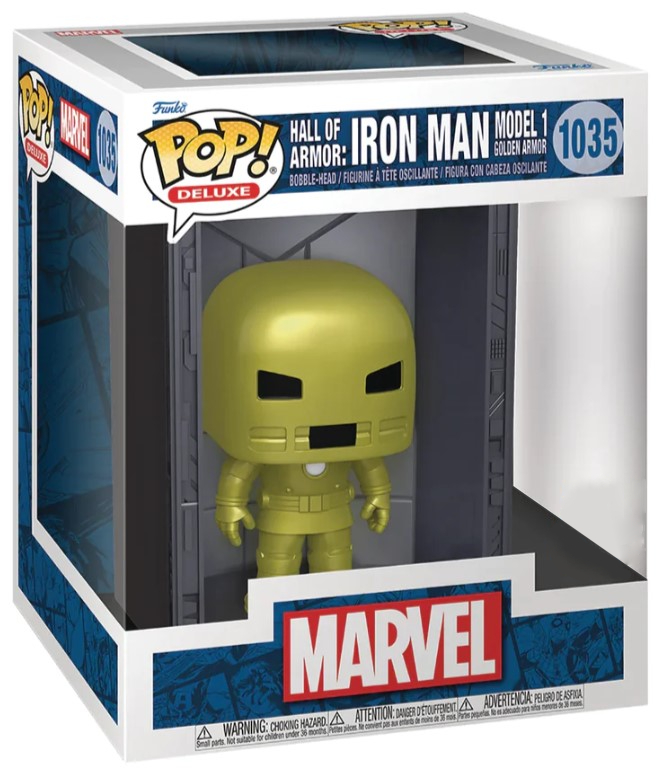 Funko Pop! Hall Of Armor - Iron Man Golden Armor (Deluxe, 15 cm)