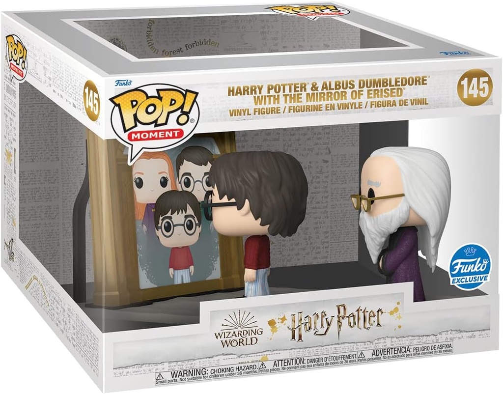 Funko Pop! Moment Harry Potter - Harry Potter & Albus Dumbledore With The Mirror Of Erised