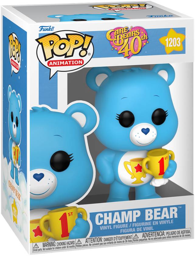 Funko Pop! Care Bears 40th  - Champ Bear ( 9 cm)