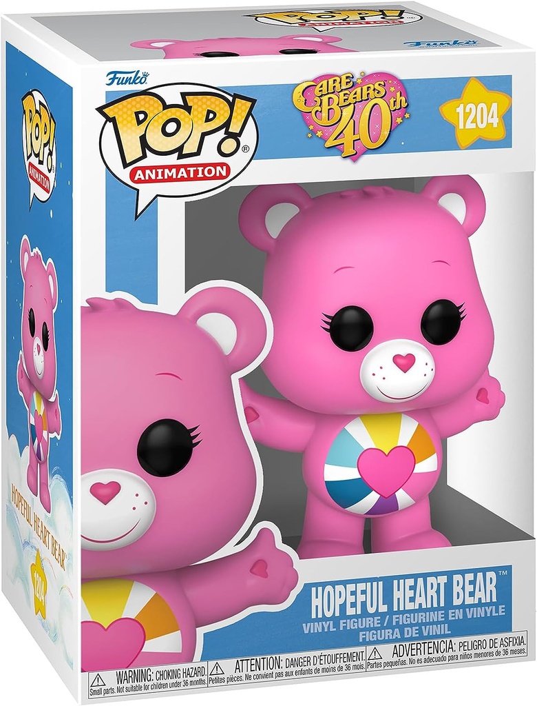 Funko Pop! Care Bears 40th - Hopeful Heart Bear (9 cm)