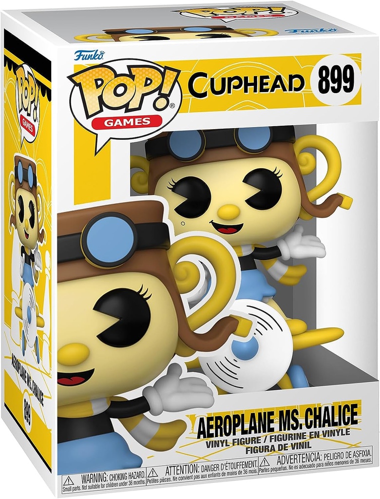 Funko Pop! Cuphead - Aeroplane Ms. Chalice (9 cm)