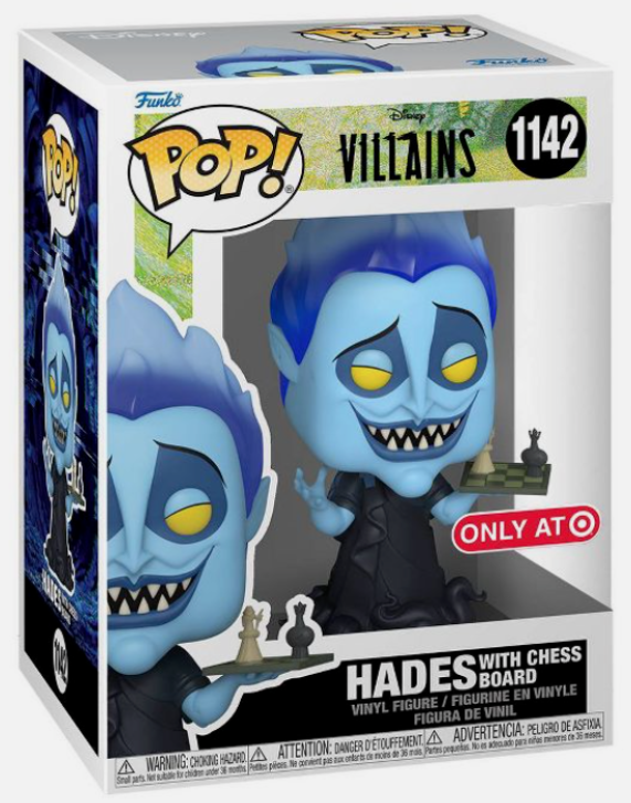 Funko Pop! Villains - Hades With Chess Board (9 cm)