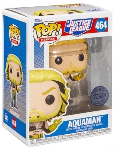 Funko Pop! Justice League - Aquaman (Special Edition, 9 cm)