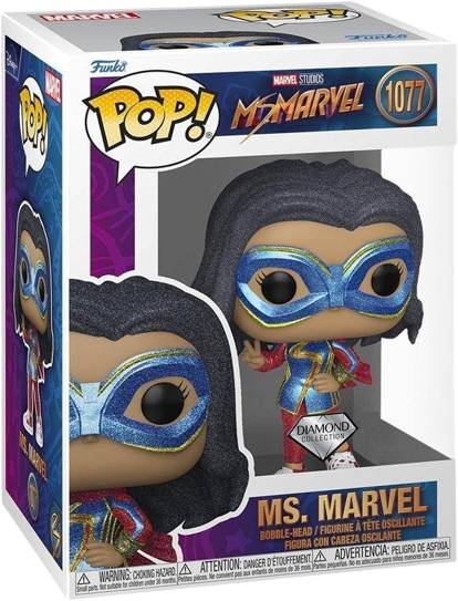 Funko Pop! Ms. Marvel - Ms. Marvel (Diamond Version, 9 cm)