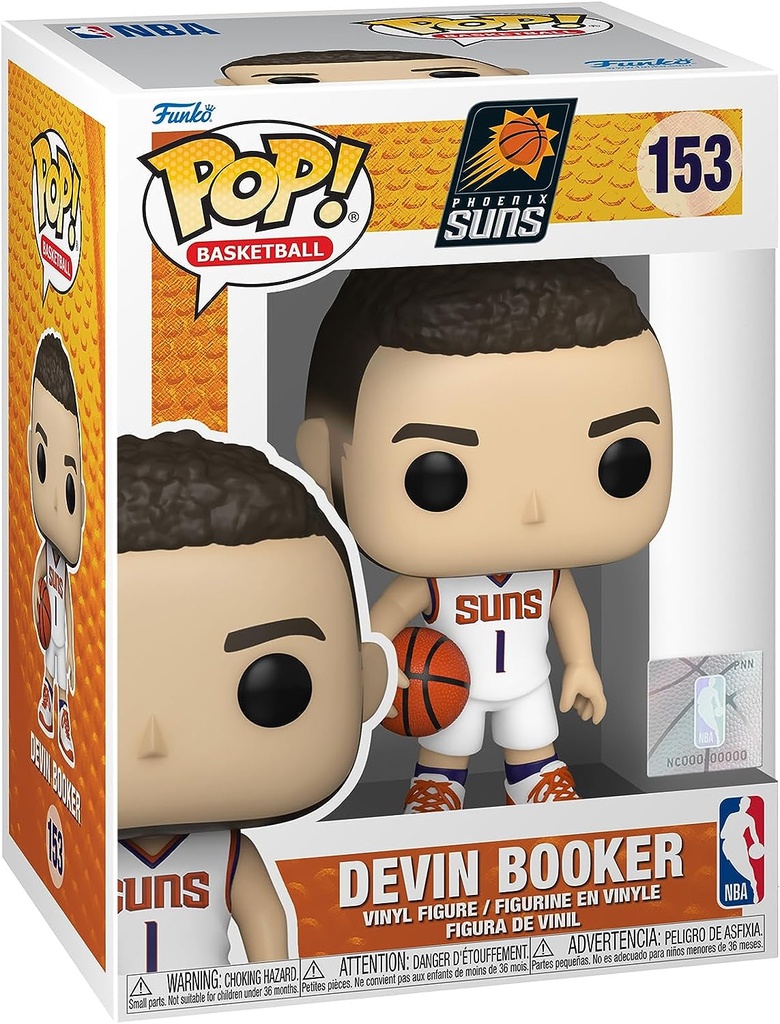 Funko Pop! Phoenix Suns - Devin Booker (9 cm)