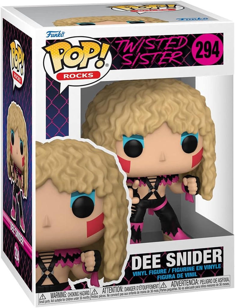 Funko Pop! Twisted Sister - Dee Snider (9 cm)