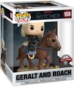 Funko Pop! Rides The Witcher - Geralt And Roach (9 cm)