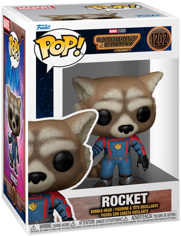 Funko Pop! Guardians Of The Galaxy Vol. 3 - Rocket (9 cm)