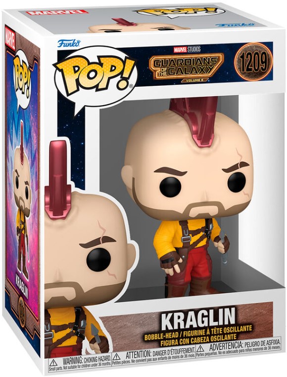 Funko Pop! Guardians Of The Galaxy Vol. 3 - Kraglin (9 cm)