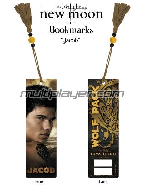 Twilight New Moon Bookmark Jacob