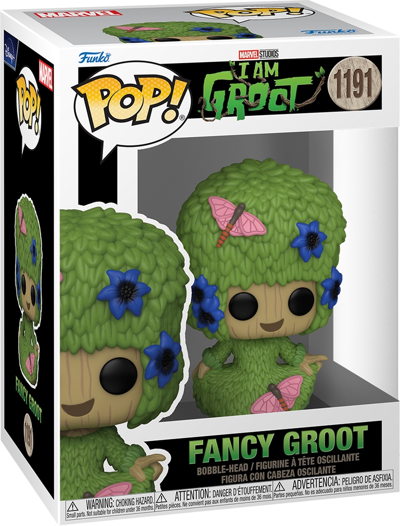 Funko Pop! I Am Groot - Fancy Groot  (9 cm)