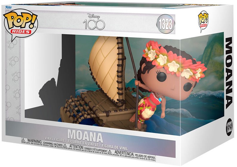 Funko Pop! Rides Disney 100 - Moana (9 cm)