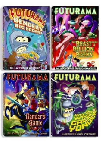 Futurama Movie Boxset (4 Dvd)
