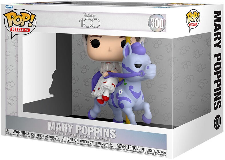 Funko Pop! Rides Disney 100 - Mary Poppins (9 cm)