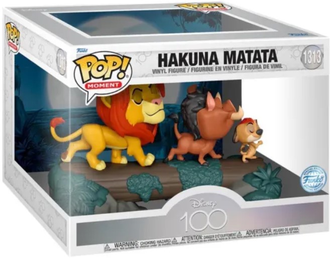 Funko Pop! Moment Disney 100 - Hakuna Matata (9 cm)