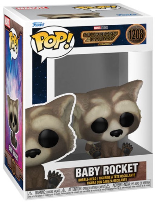 Funko Pop! Guardians Of The Galaxy Vol. 3 - Baby Rocket (9 cm)