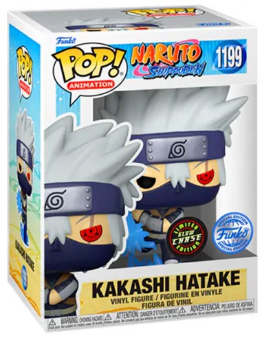 Funko Pop! Naruto Shippuden - Kakashi Hatake (Glow Chase, 9 cm)