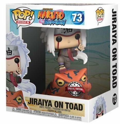 Funko Pop! Rides Naruto Shippuden - Jiraiya On Toad (9 cm)