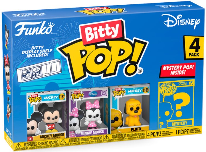 Bitty Pop! Disney - Mickey Mouse (4 pack)