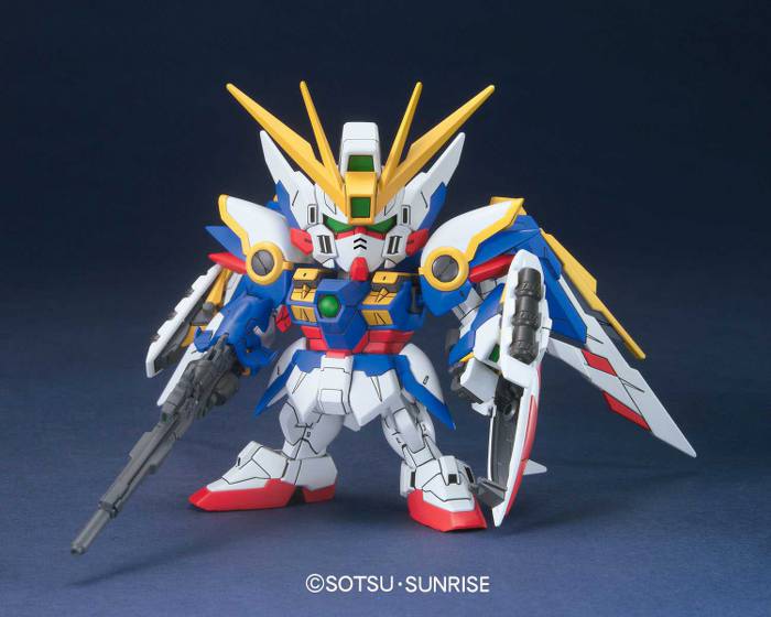 BANDAI Model Kit Gunpla Gundam SD BB Wing Gundam EW Version #366