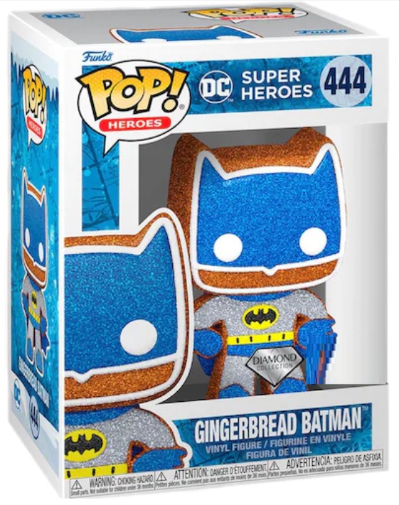 Funko Pop! DC Super Heroes - Gingerbread Batman (Diamond Collection, 9 cm)