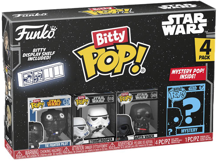 Bitty Pop! Star Wars - Darth Vader (4 pack)