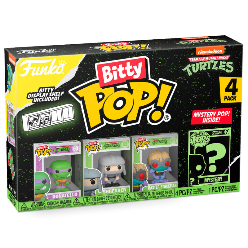 Bitty Pop! Teenage Mutant Ninja Turtles - Donatello (4 pack)